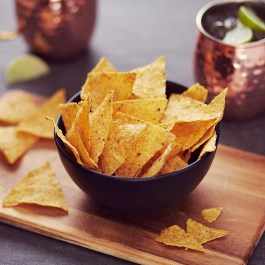 Whole Grain Organic Tortilla Chips Que Pasa Yellow Corn Chips