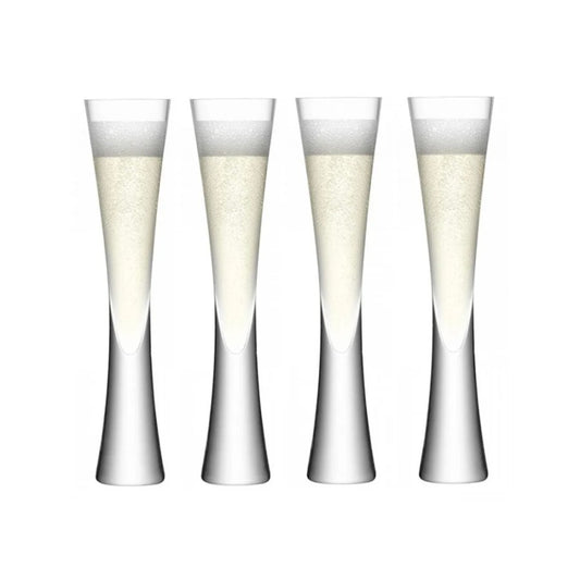 Aspire Sleek Modern Champagne Glass Flutes