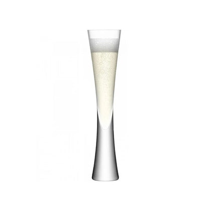 Sleek Modern Aspire Champagne Glass One Drinking Flute
