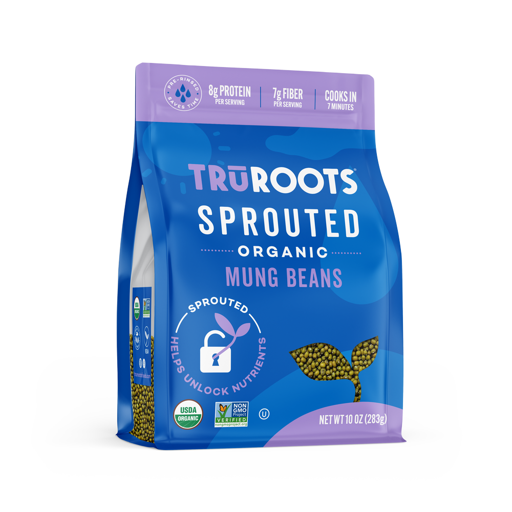 TruRoots Organic Sprouted Mung Beans 10oz
