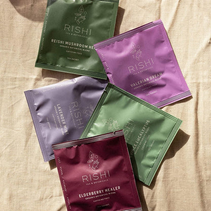 Rishi Botanical Teas Are Organic Naturally Caffeine Free Healthy Tea Blends