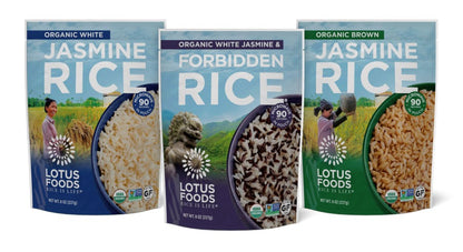 Lotus Foods Organic Heat & Eat Microwaveable Rice Pouches