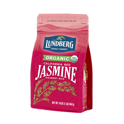 Lundberg Family Farms Organic California Red Jasmine Rice 16oz