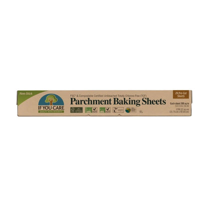 If You Care Parchment Baking Paper Sheets 24 Count