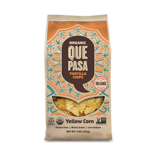 Que Pasa Organic Yellow Corn Tortilla Chips 11oz